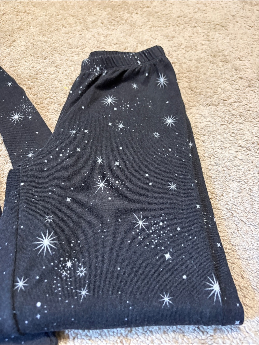 Sonoma Black Galaxy Print Pajama Set XS NWT - Picture 2 of 6